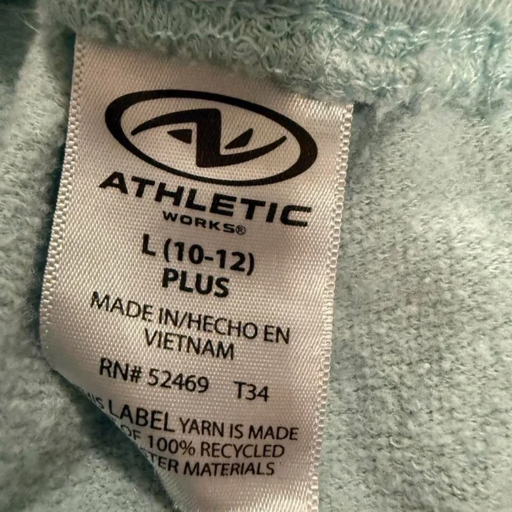 Athletic Works baby blue color kids sweatpants